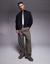 Pull&Bear reversible belt in black