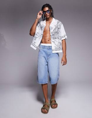 Asos Design Boxy Oversized Shirt