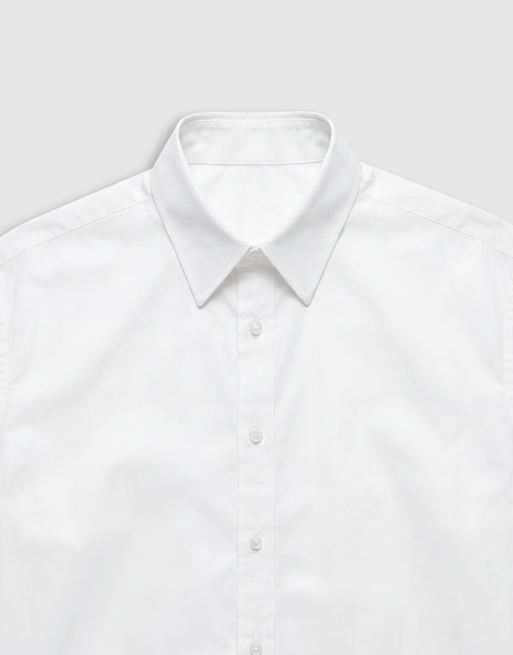 ASOS DESIGN boxy oversized shirt in white, 10 of 10