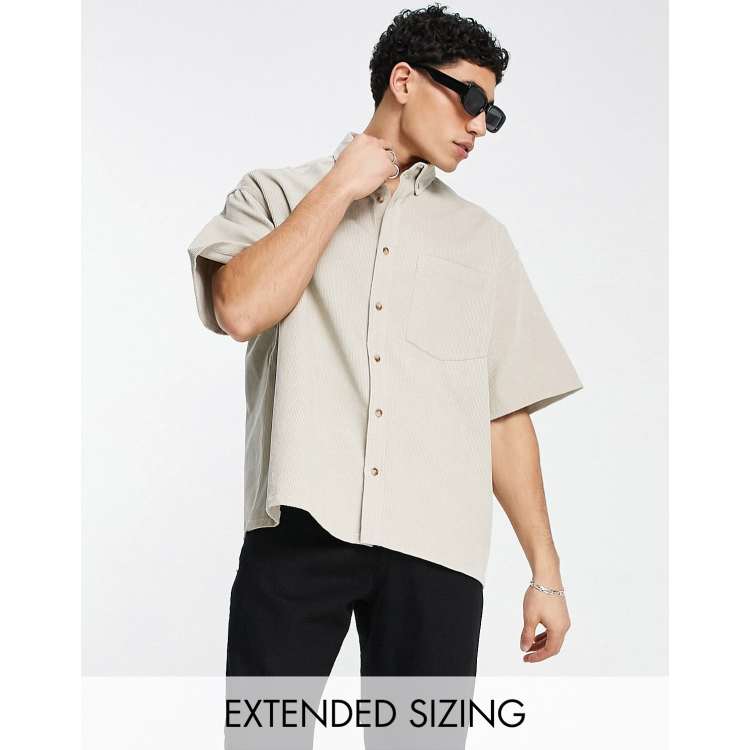 Asos mens short sleeve shirt hot sale