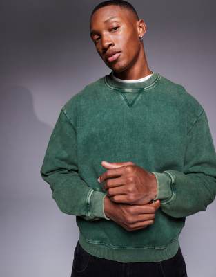 Beka - Superlight boxy sweater I Viper green