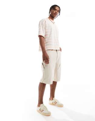 Asos Design Boxy Oversized T-shirt In Multi