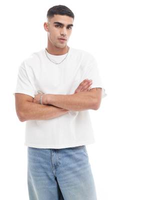 Asos Design Boxy Oversized T-shirt In White