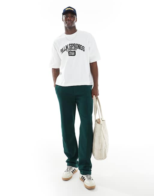 ASOS DESIGN boxy oversized T-shirt with city graphic in ASOS DESIGN boxy oversized T-shirt with city graphic in
