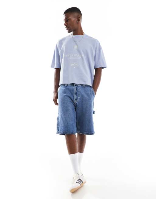 ASOS DESIGN boxy oversized T-shirt with dropped shoulder in