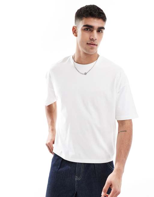 ASOS DESIGN boxy oversized T-shirt with dropped shoulder