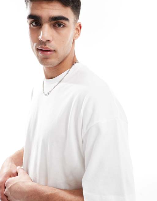 ASOS DESIGN boxy oversized T-shirt with dropped shoulder