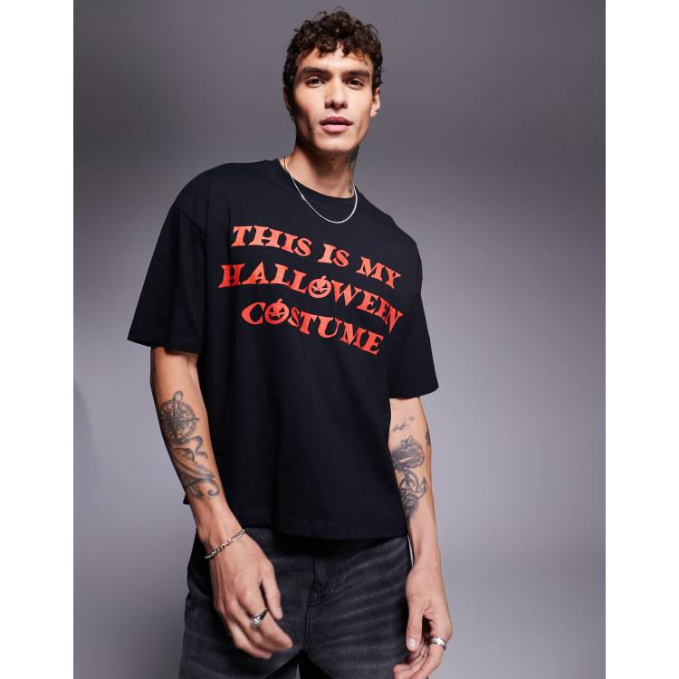 Oversized t shirt halloween costumes best sale