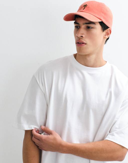 ASOS DESIGN boxy oversized t-shirt with locker room back graphic in red, 5 of 5