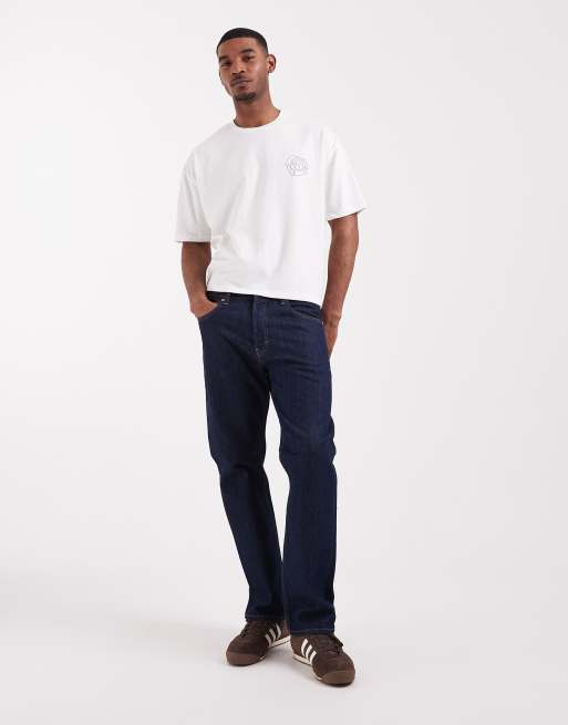 ASOS DESIGN boxy oversized t-shirt with Tokyo bubble text print in white, 2 of 5