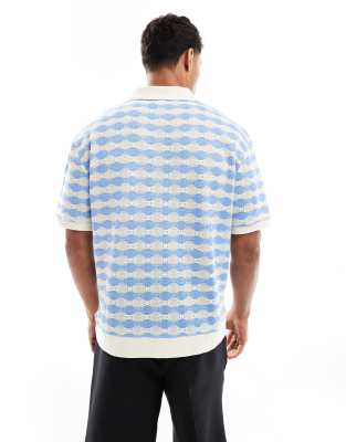 Asos Design Boxy Relaxed Polo