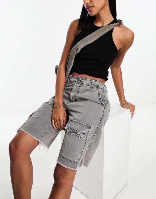 Asos hot sale long shorts