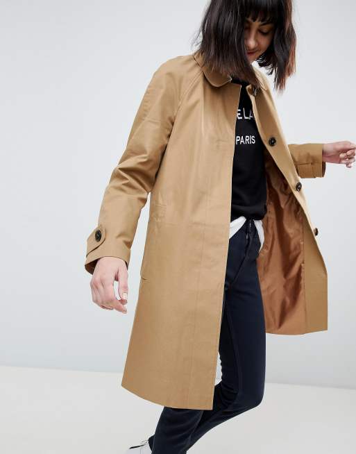 Asos design 2025 boyfriend trench coat