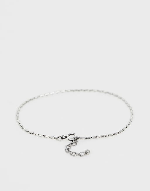 ASOS DESIGN - Bracciale in argento sterling brunito, 2 di 4