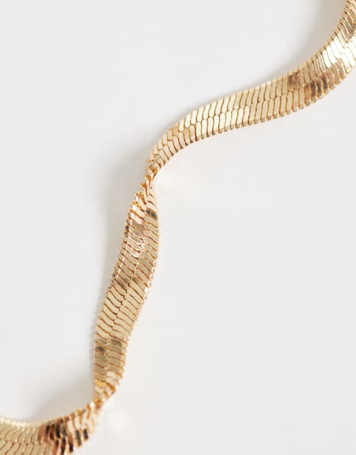 ASOS DESIGN - Bracelet chaîne torsadé - Doré, 2 de 3