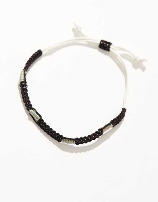ASOS DESIGN - Bracelet de festival en cordon - Marron, 2 de 3