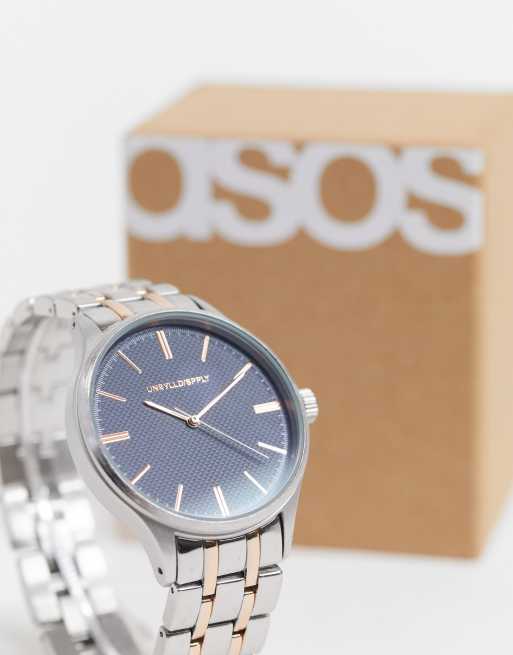 Asos sale silver watch