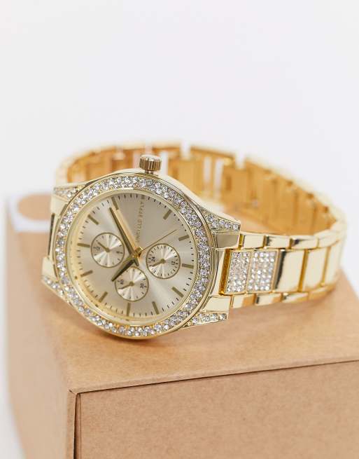 Asos hot sale gold watch