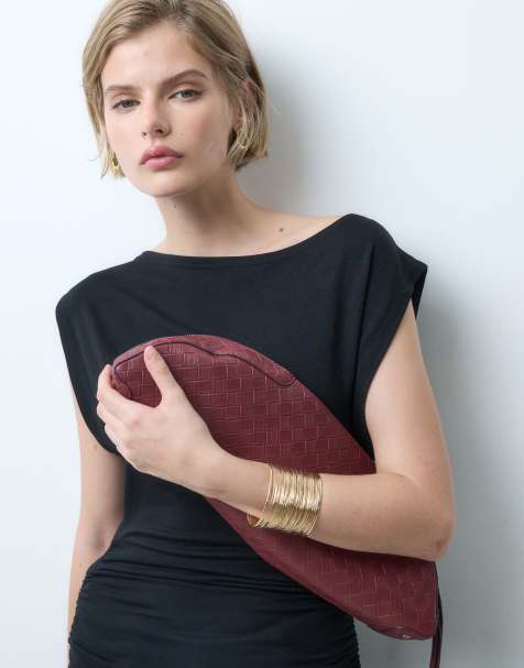 ASOS DESIGN - brazaletes rígidos de varios aros en tono dorado - view 1