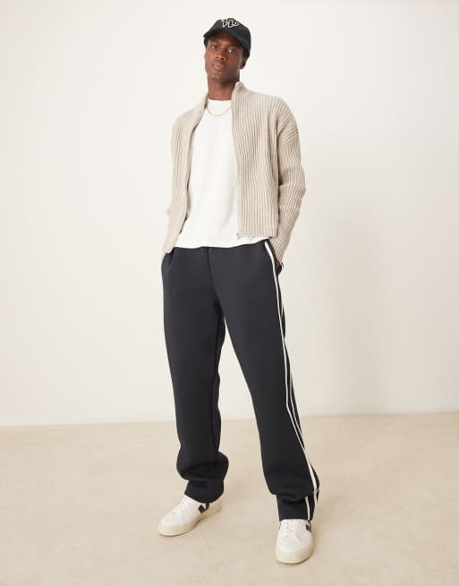 ASOS DESIGN – Brązowa kurtka o pudełkowym kroju oversize z grubej dzianiny , 4 z 4