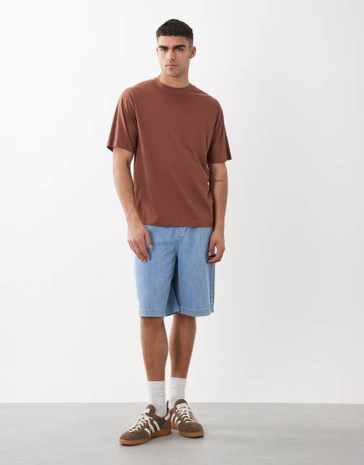 ASOS DESIGN – Brązowy T-shirt o luźnym kroju, 2 z 5