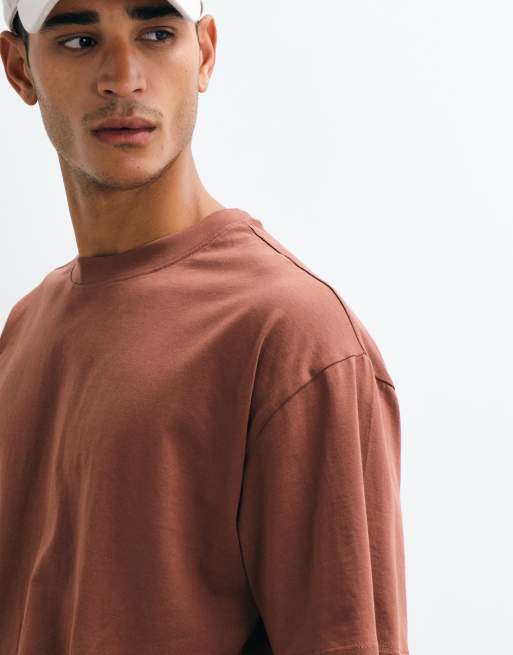 ASOS DESIGN – Brązowy T-shirt oversize, 3 z 10