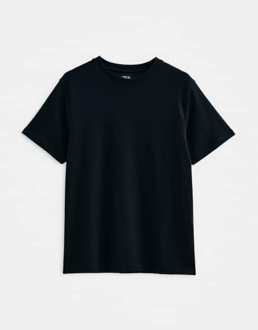 ASOS DESIGN breatheMAX™ Adaptive regular fit T-shirt i sort bomuldsblanding, 6 af 8
