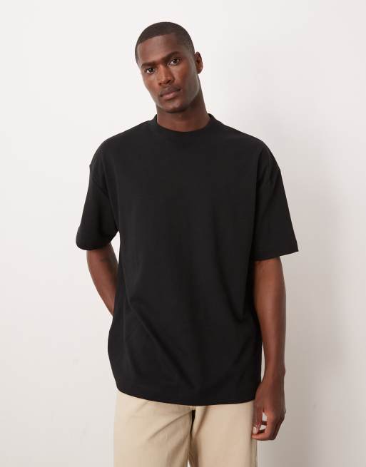 ASOS DESIGN breatheMAX™ heavyweight oversized t-shirt in black