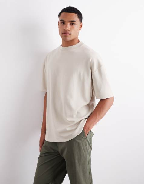 ASOS DESIGN breatheMAX™ heavyweight oversized t-shirt in blue cotton blend - view 1
