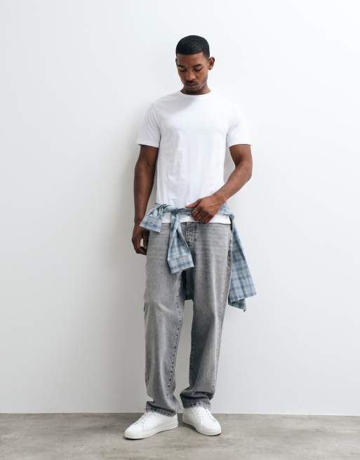 ASOS DESIGN – breatheMAX™ Lite – Biały T-shirt o regularnym kroju , 4 z 5