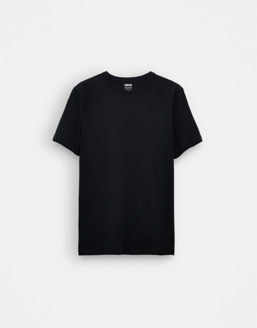 ASOS DESIGN – breatheMAX™ Lite – Schmal geschnittenes T-Shirt in Schwarz , 6 von 7