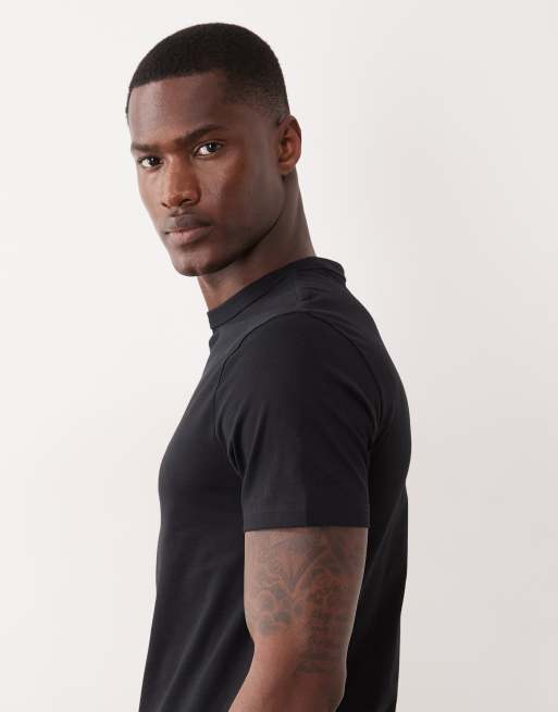 ASOS DESIGN - BreatheMAX™ Lite - Smal T-shirt in zwart , 4 van 7