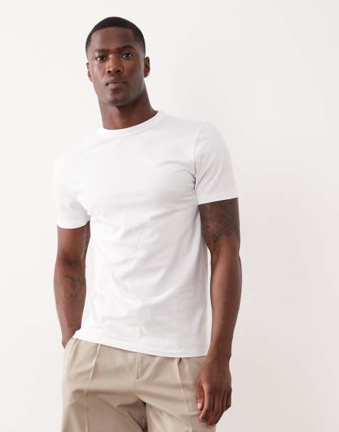 ASOS DESIGN - BreatheMAX™ Lite - T-shirt slim bianca - view 1