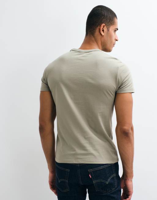 ASOS DESIGN – breatheMAX™ Lite – Zielony dopasowany T-shirt  , 4 z 5