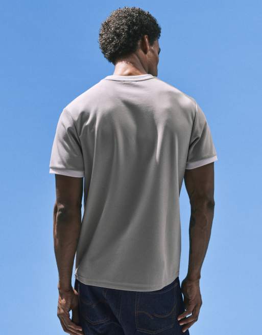 ASOS DESIGN - BreatheMAX - Lysegrøn T-shirt i Regular Fit med ringer-design, 5 af 5