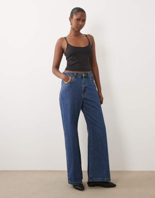 ASOS DESIGN breatheMAX™ Polyamid-Cami mit U-Ausschnitt und elastischen Trägern in Schwarz, 3 von 4