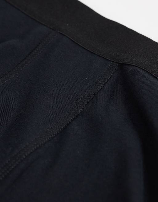 ASOS DESIGN - Breathemax - Sorte boksershorts i pakke med 3 stks, 3 af 3