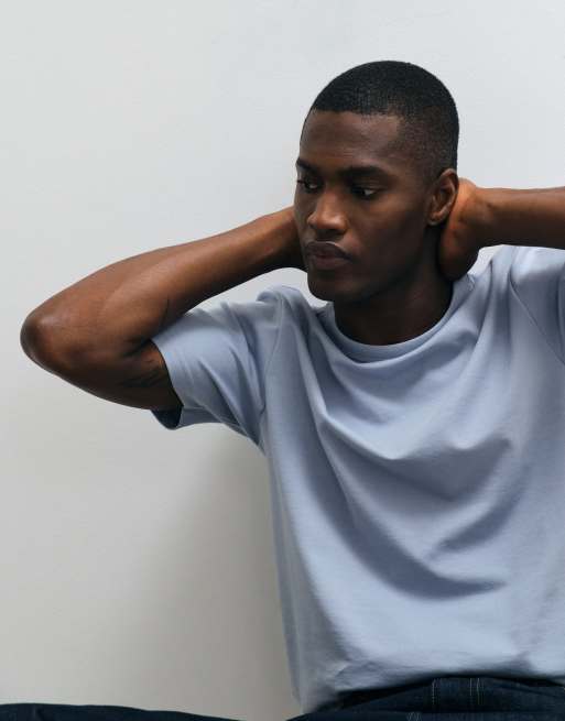 ASOS DESIGN – breatheMAX™ – Vit, kraftig t-shirt i bomullsmix med avslappnad passform , 6 av 6