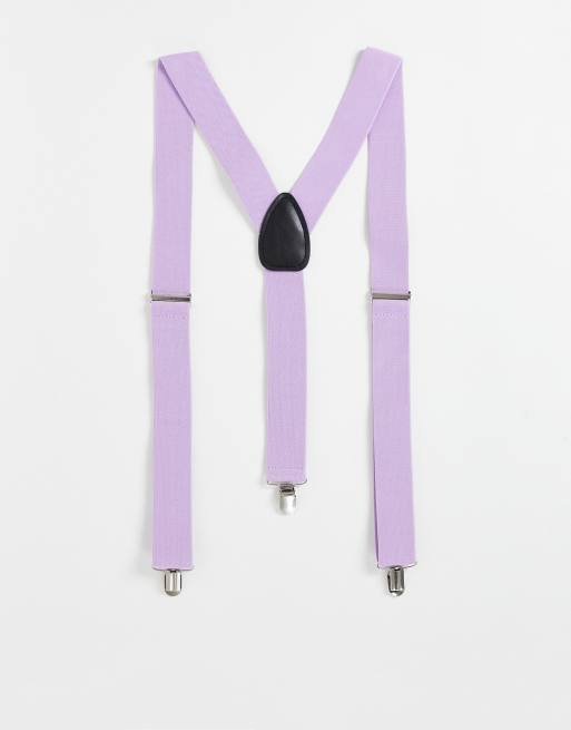 ASOS DESIGN - Brede bryllupsseler i lilla