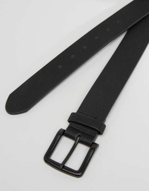 ASOS DESIGN - Brede riem van zwart imitatieleer met gesp met coating, 4 van 4