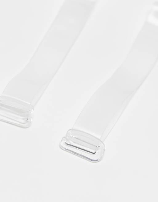 ASOS DESIGN - Bretelles de soutien-gorge amovibles - Transparent, 4 de 4