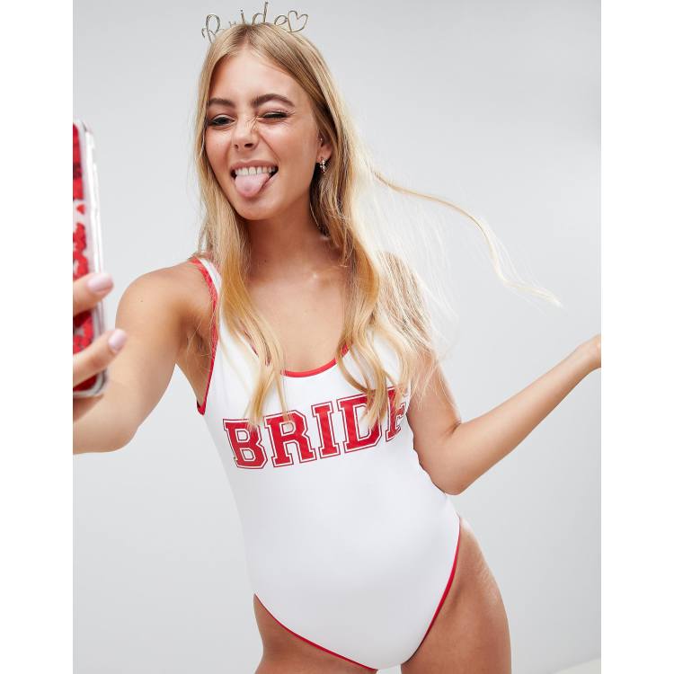 Asos store bride swimsuit