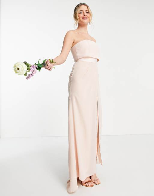 Asos blush clearance bridesmaid dresses