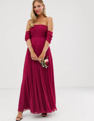 red bridesmaid dresses asos