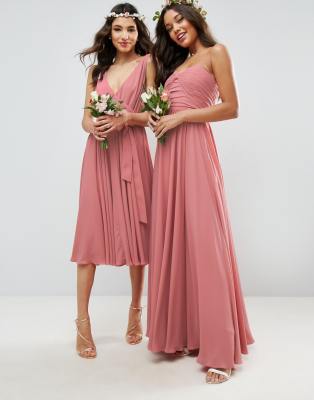 red bridesmaid dresses asos