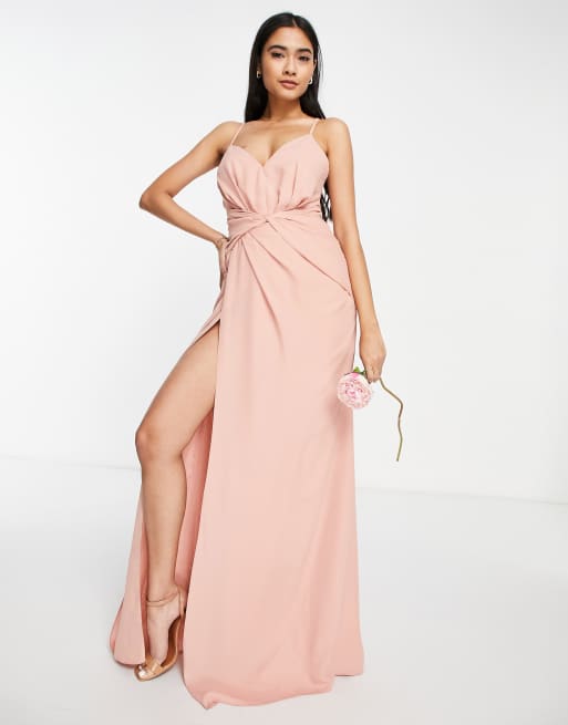 Asos cami hot sale maxi dress