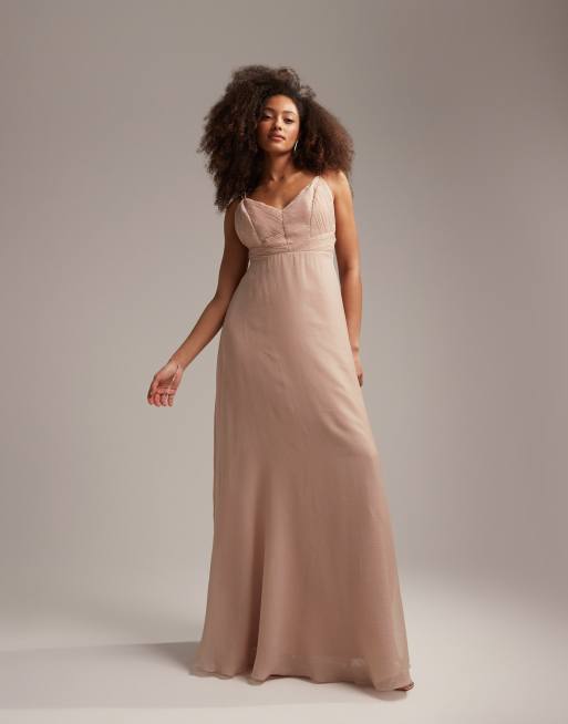 Asos blush clearance bridesmaid dresses