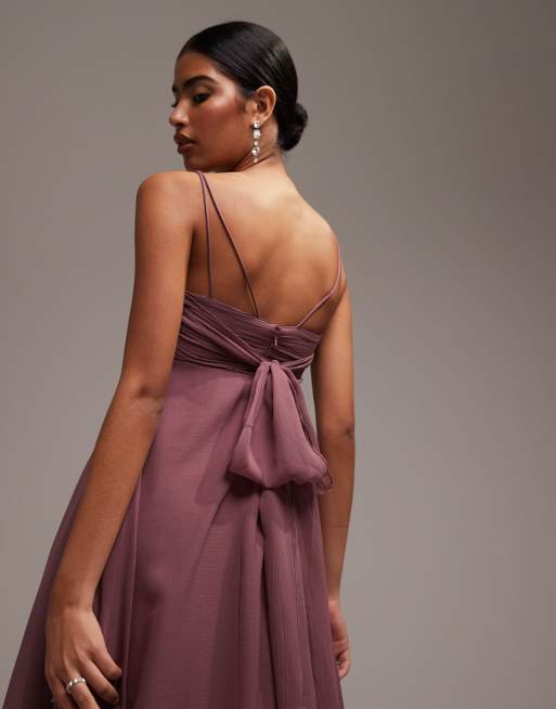 Asos mauve bridesmaid dresses on sale