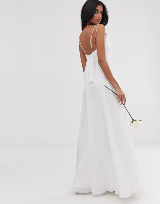 asos white bridesmaid dresses