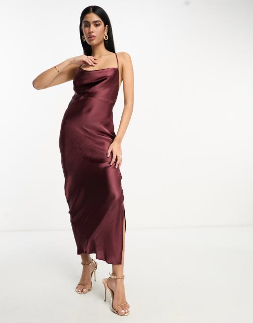 Wine lace maxi on sale romper